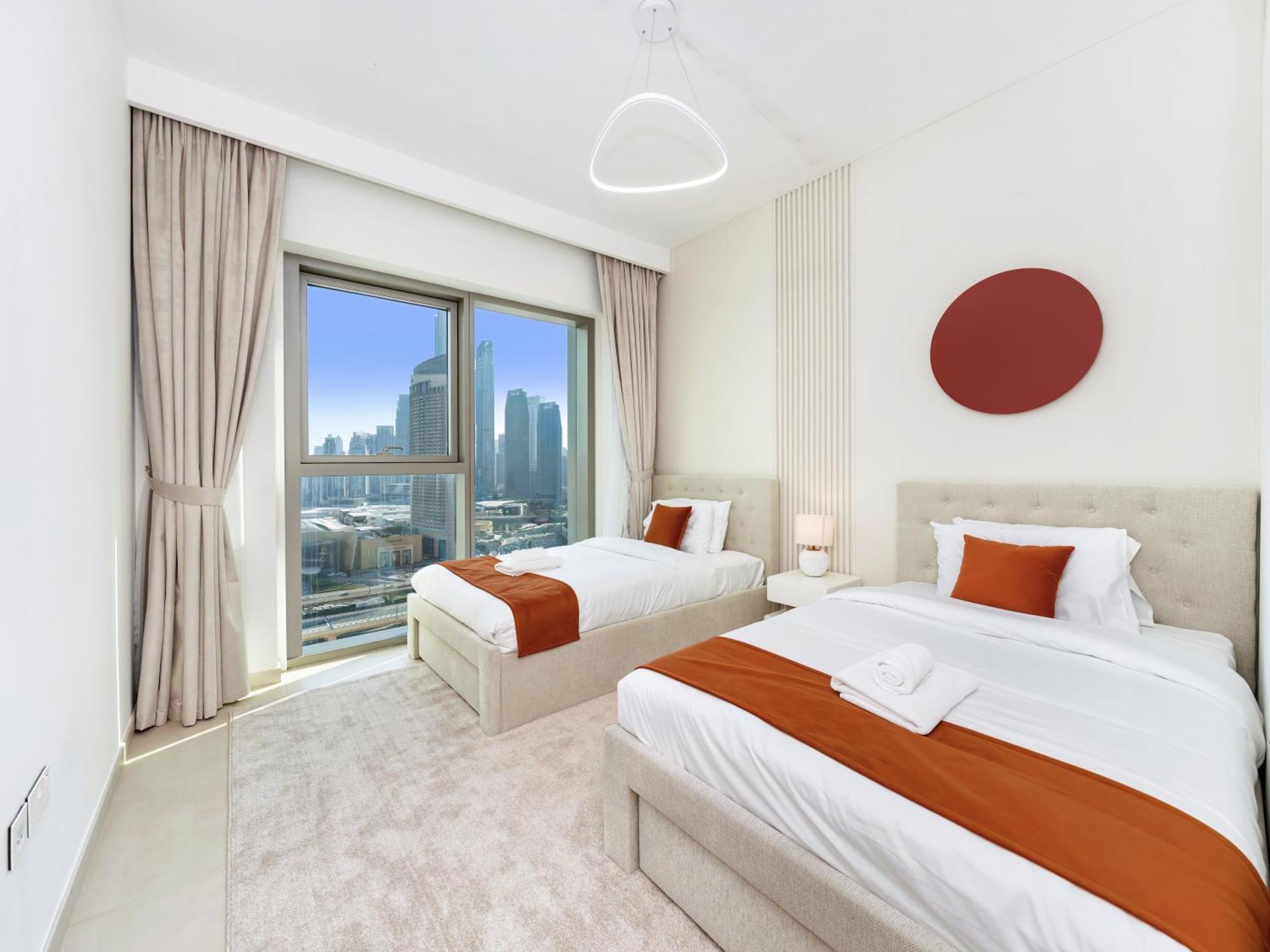 Appartement Luxury Family Friendly 5mn Walk To Mall Dubaï